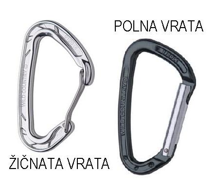 Vponka z žičnatimi in polnimi vratci