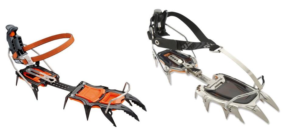 Dereze za plezanje v snegu (Vir: Petzl, Black Diamond)